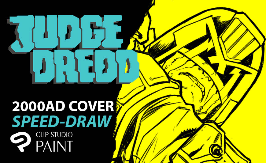 Judge Dredd – Cover Process