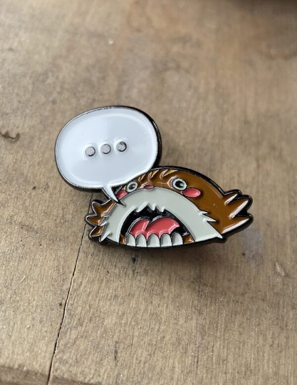 Charles Christopher Enamel Pin