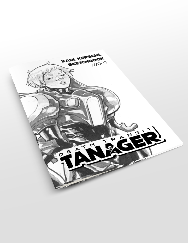 Death Transit Tanager Sketchbook Volume 1 - Image 1