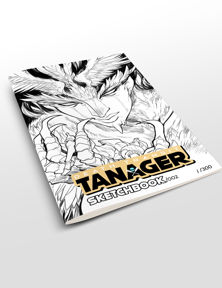 Death Transit Tanager Sketchbook Volume 2 - Image 1