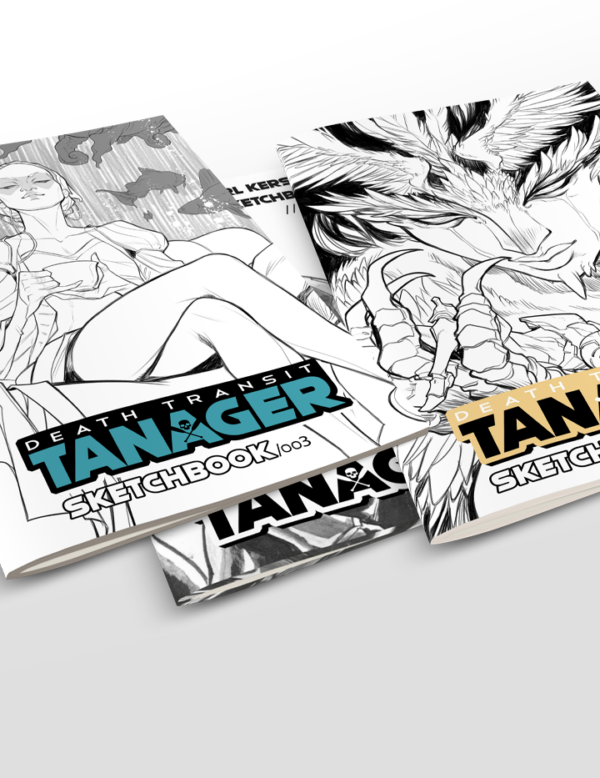 Death Transit Tanager Sketchbook Bundle